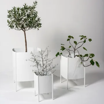 Konvex Pot kruka - Vit, medium Ø34 cm - SMD Design