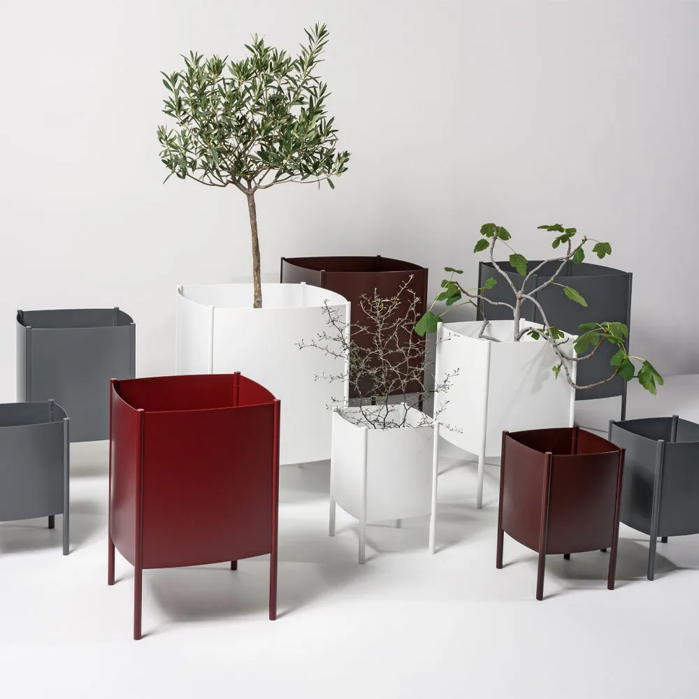 Konvex Pot kruka, Vit, stor Ø47 cm SMD Design