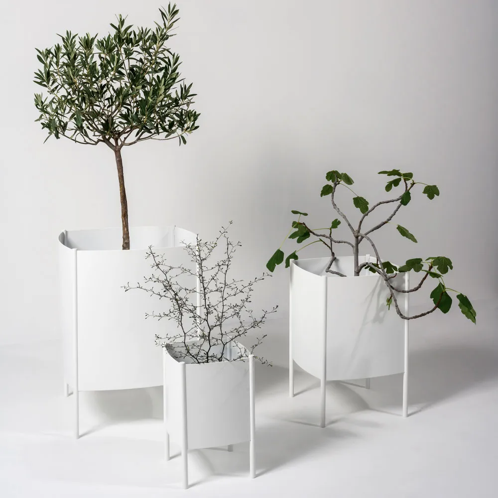 Konvex Pot kruka, Vit, stor Ø47 cm SMD Design