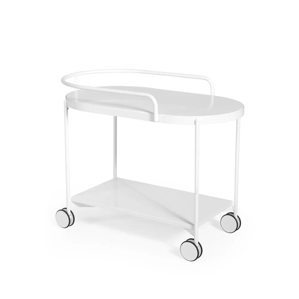 Lene rullvagn, white, mdf SMD Design