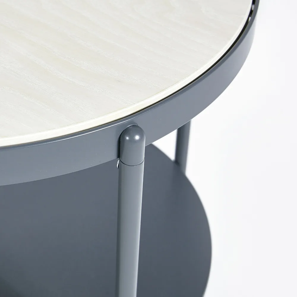 Lene sidobord, grå, högt, mdf SMD Design