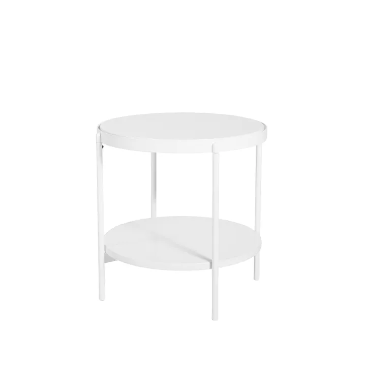 Lene sidobord - vit, lågt, mdf - SMD Design