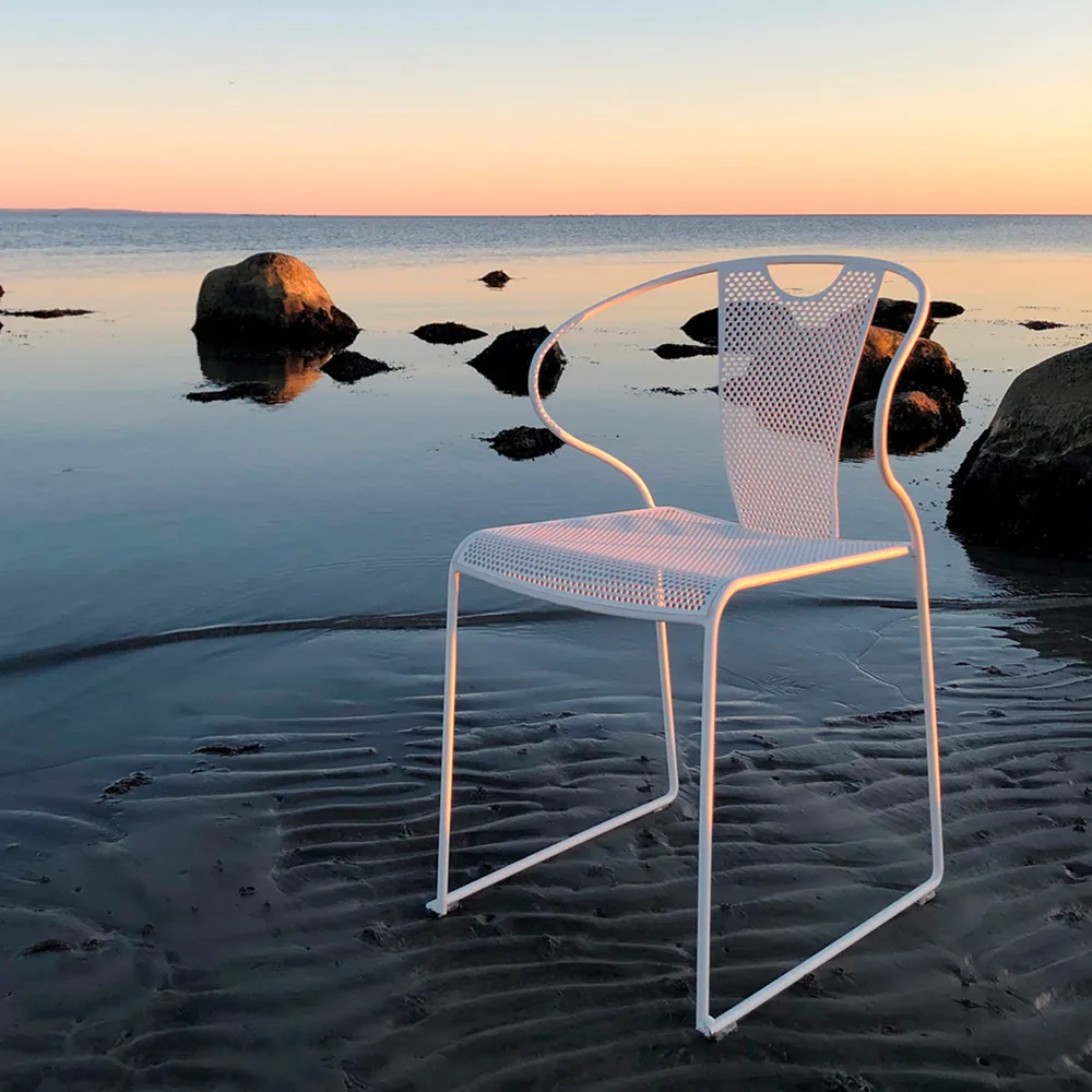 Piazza karmstol, Ljusgrå SMD Design