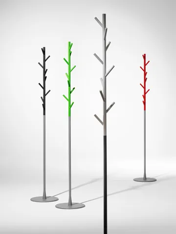 Sticks klädhängare - golv - Mörkgrå-silver - SMD Design