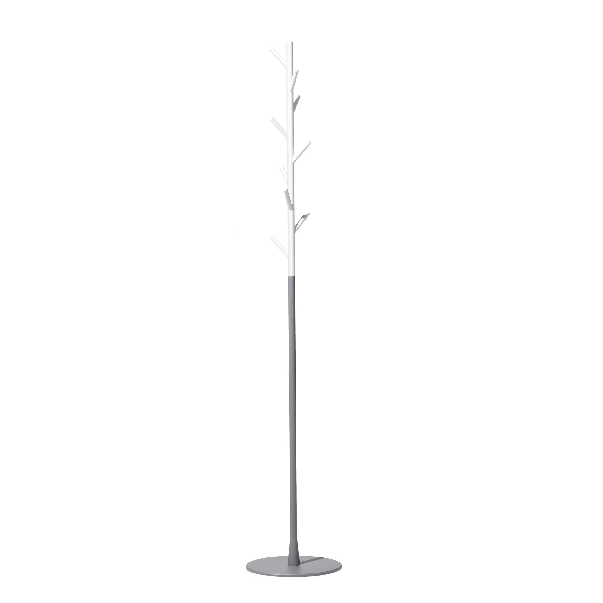 Sticks klädhängare - golv, Vit-silver SMD Design