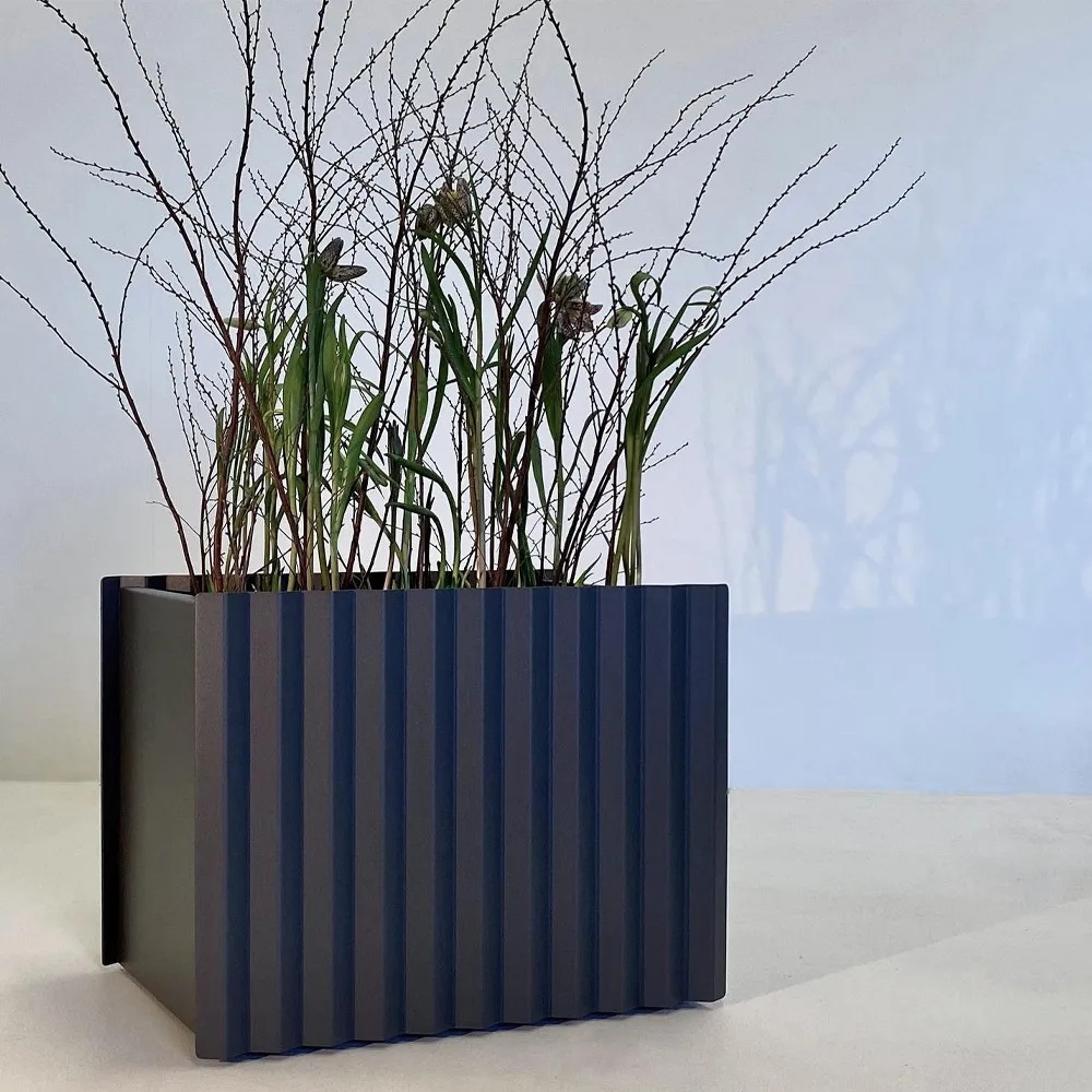 Vida planteringsbox, mörkgrå, 600 SMD Design