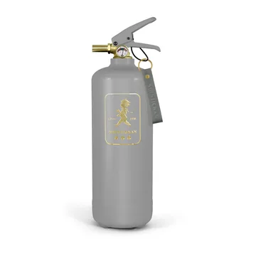 Solstickan brandsläckare 2 kg - Design Edition grå-guld - Solstickan Design