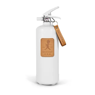 Solstickan brandsläckare 2 kg - Ljusbrunt läder - Solstickan Design