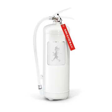 Solstickan brandsläckare 6 kg - Vit-silver - Solstickan Design
