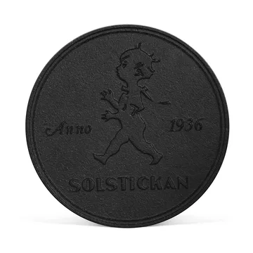 Solstickan grytunderlägg Ø19 cm - Svart - Solstickan Design