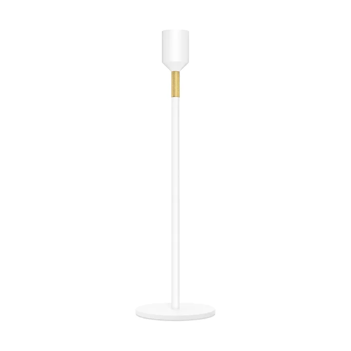 Three Stars ljusstake M 27 cm - Vit - Solstickan Design