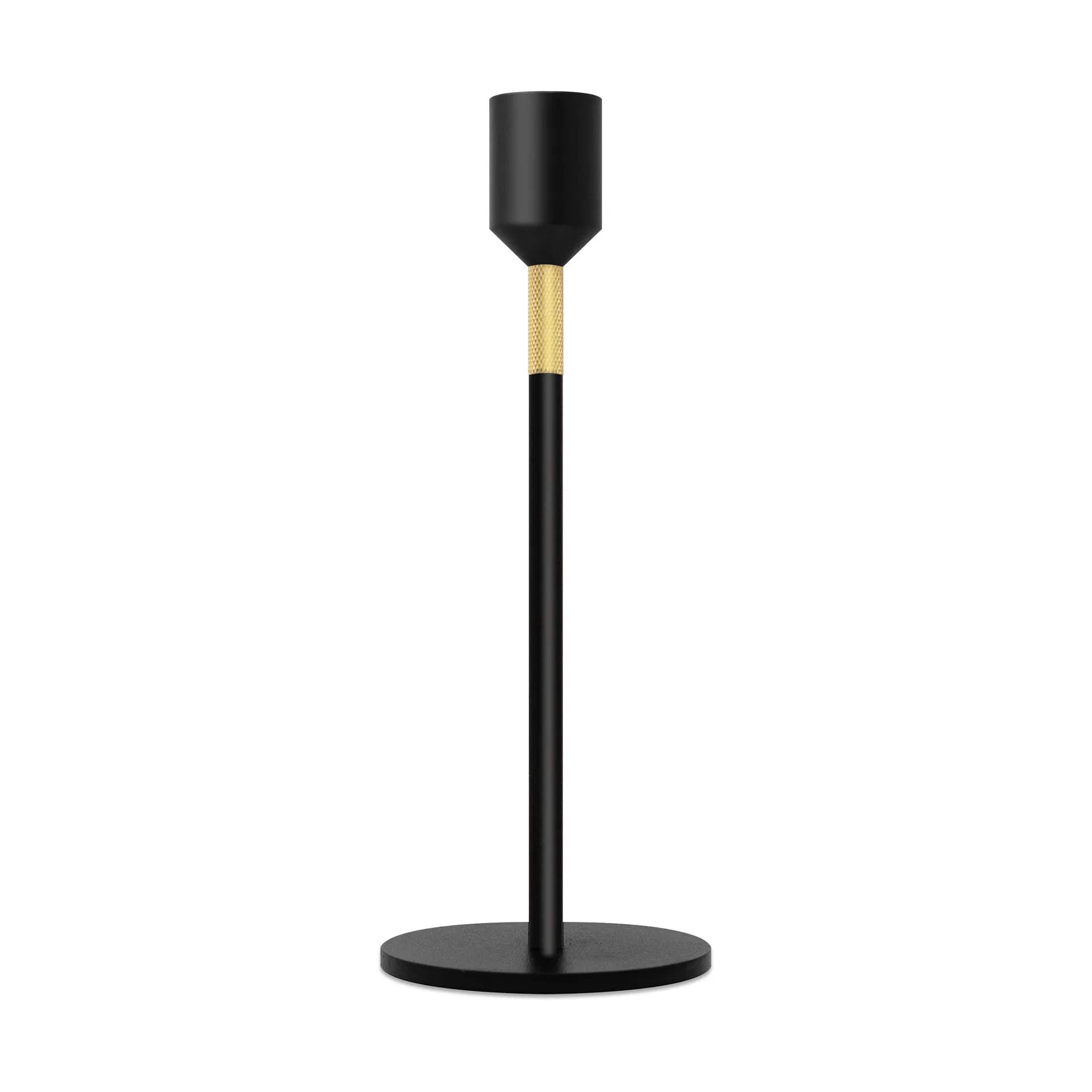 Three Stars ljusstake S 19 cm, Svart Solstickan Design