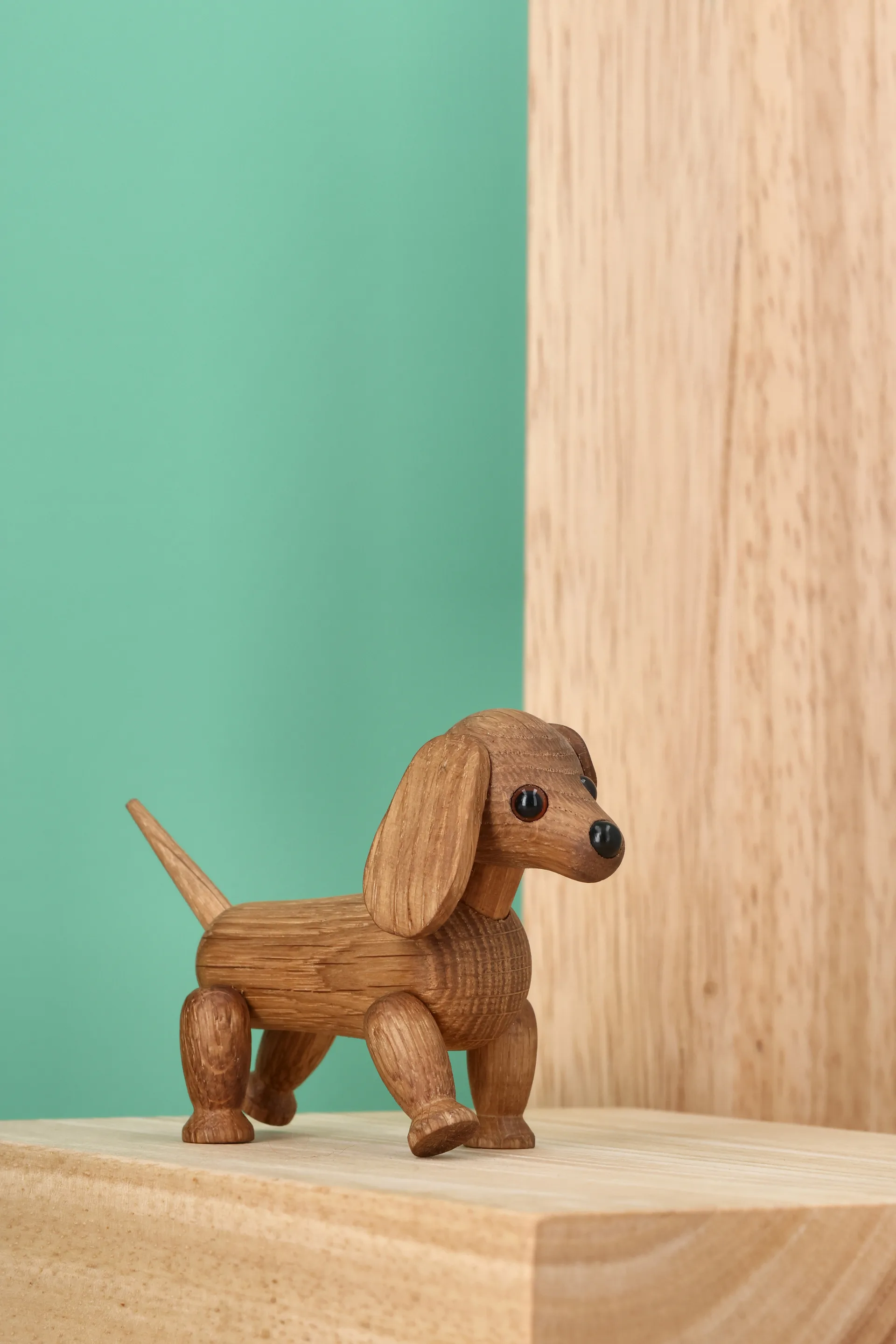 Chico hund figur, Beige, 10,5x4,8x6,8 cm Spring Copenhagen