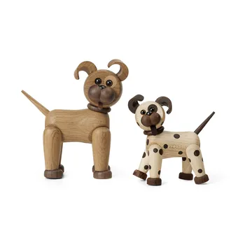 Joy hund dekoration 11 cm - Lönn - Spring Copenhagen