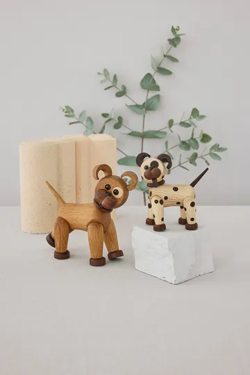 Joy hund dekoration 11 cm - Lönn - Spring Copenhagen