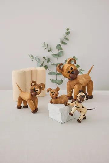 Joy hund dekoration 11 cm - Lönn - Spring Copenhagen