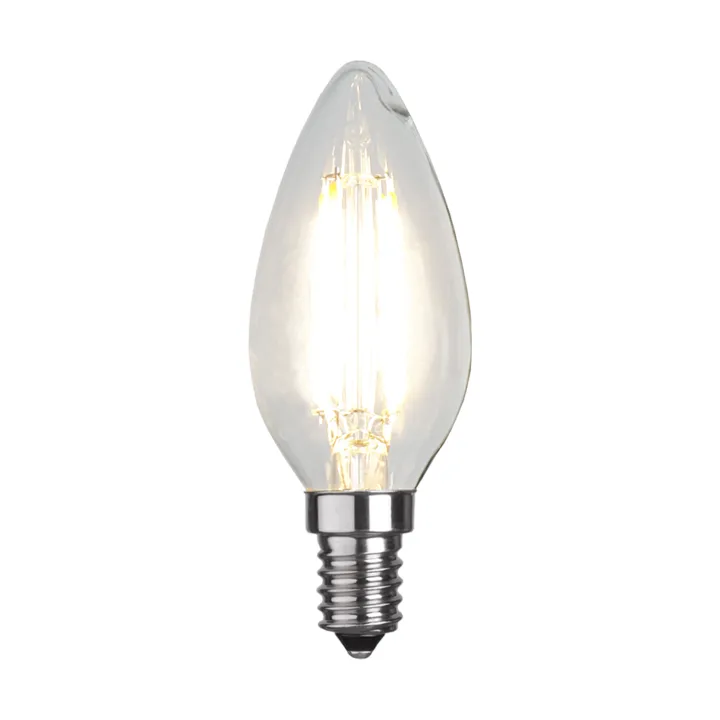 E14 kronljus 4 W, Transparent Star Trading