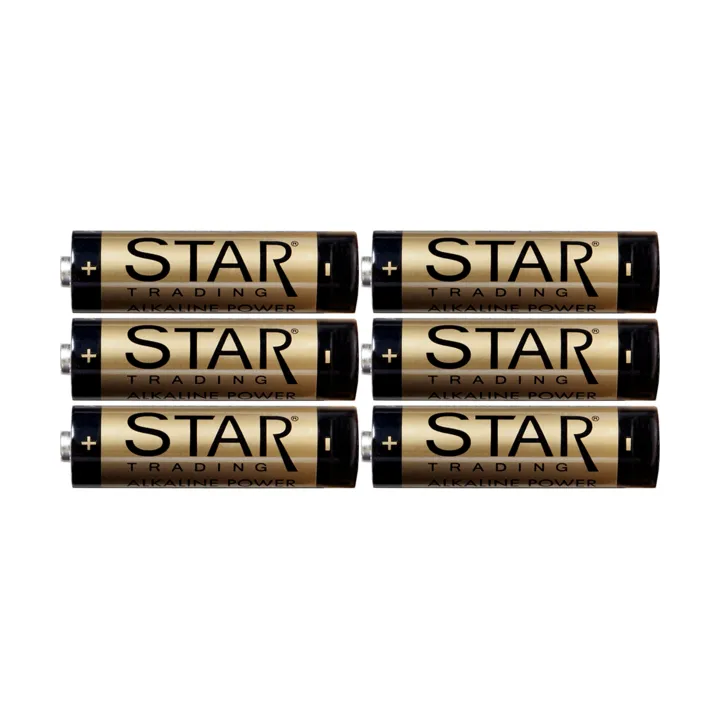 Star Trading batteri 6-pack - AA - Star Trading