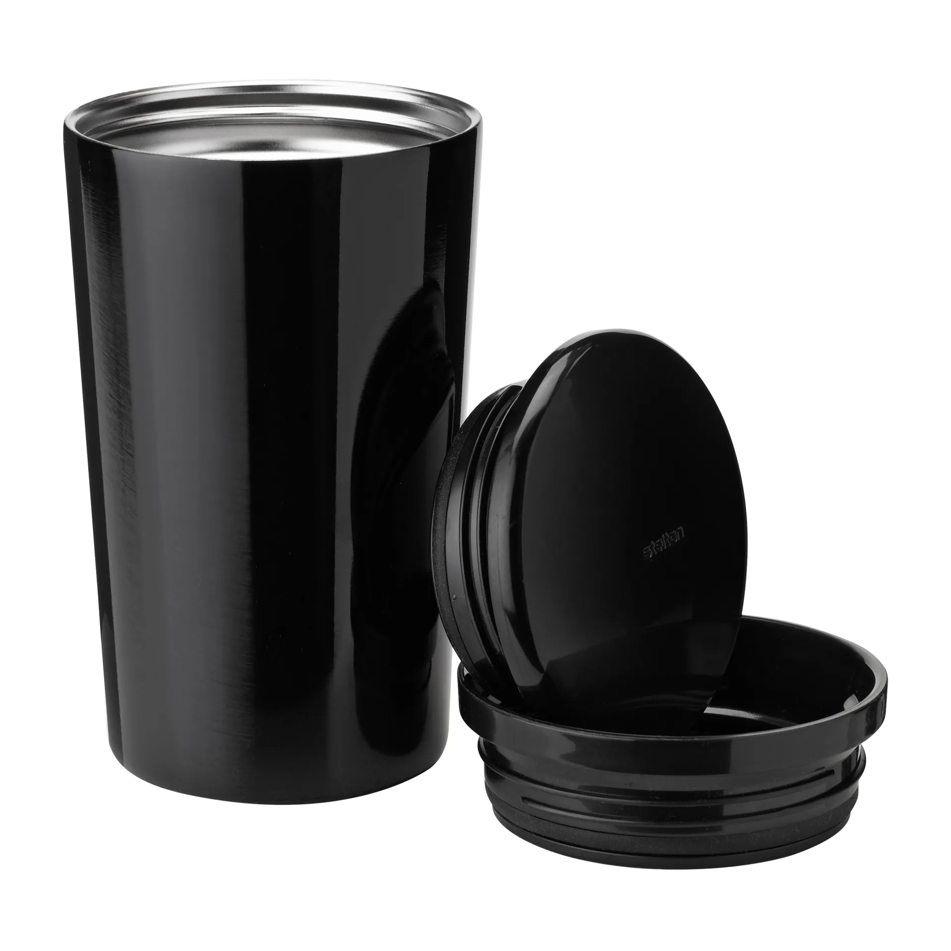 Carrie termosmugg 0,4 liter, Black Stelton