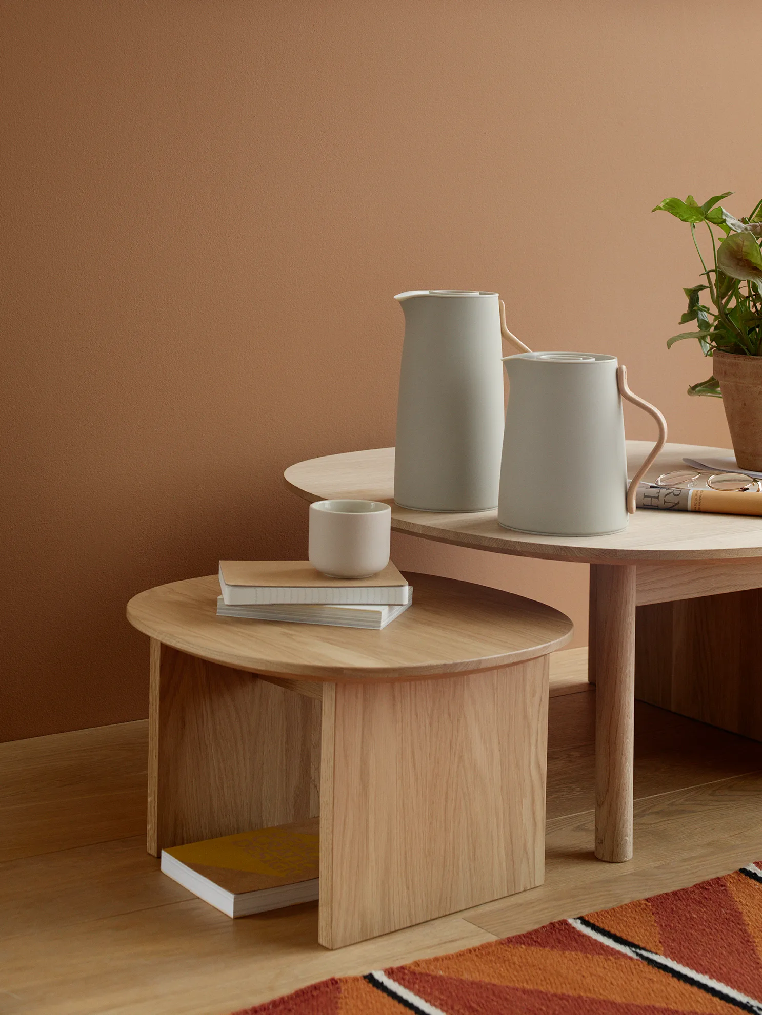 Emma termoskanna kaffe, Soft sand, 1,2 L Stelton