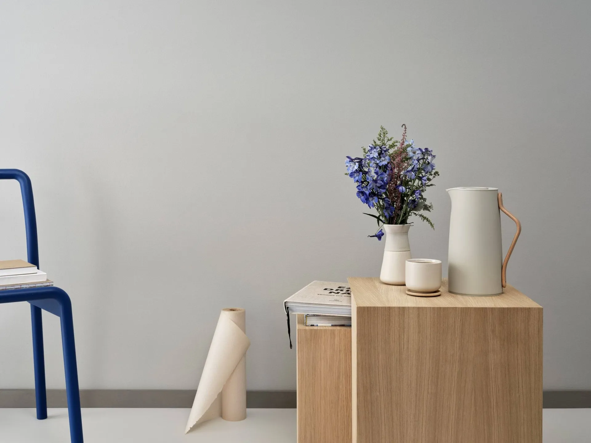 Emma termoskanna kaffe, Soft sand, 1,2 L Stelton