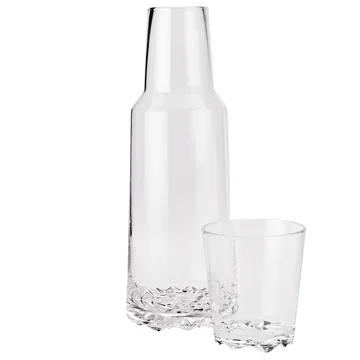 Glacier karaff med dricksglas - Klar - Stelton