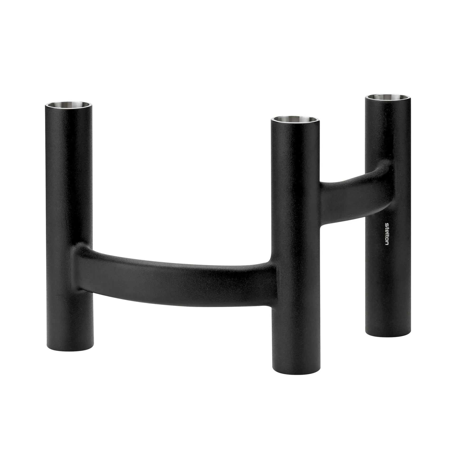 Ora trearmad ljusstake, Svart Stelton