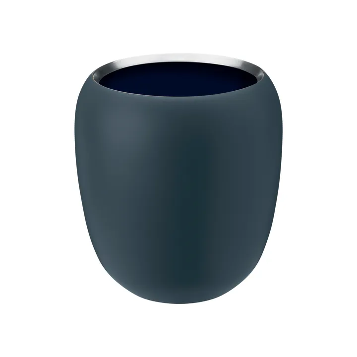 Ora vas 17 cm - Dusty blue-midnight blue - Stelton