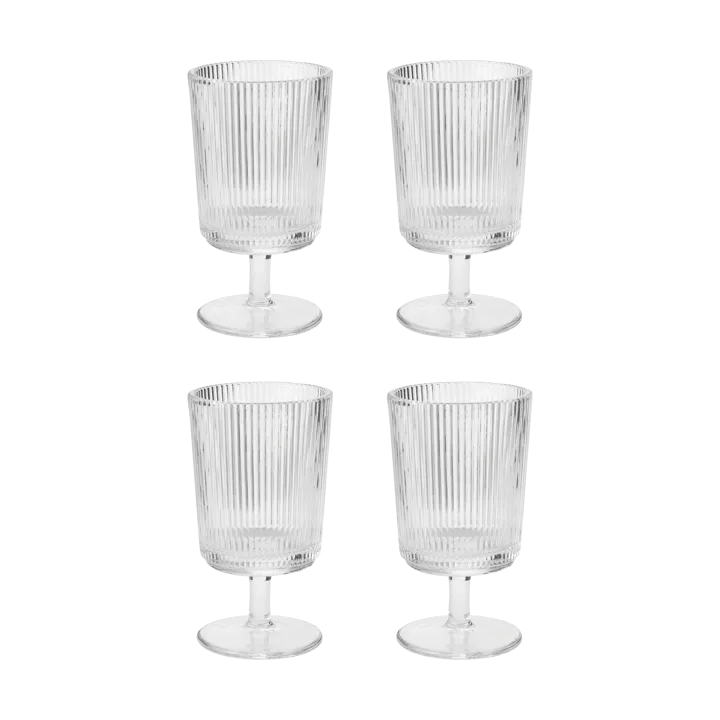 Pilastro vinglas 18 cl 4-pack - Clear - Stelton