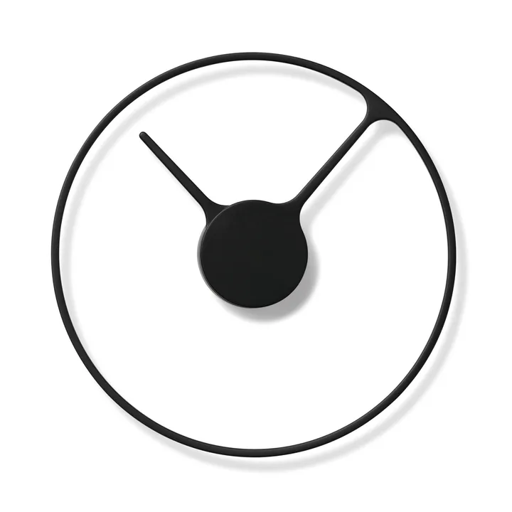 Stelton Time väggklocka Ø 30 cm - svart - Stelton
