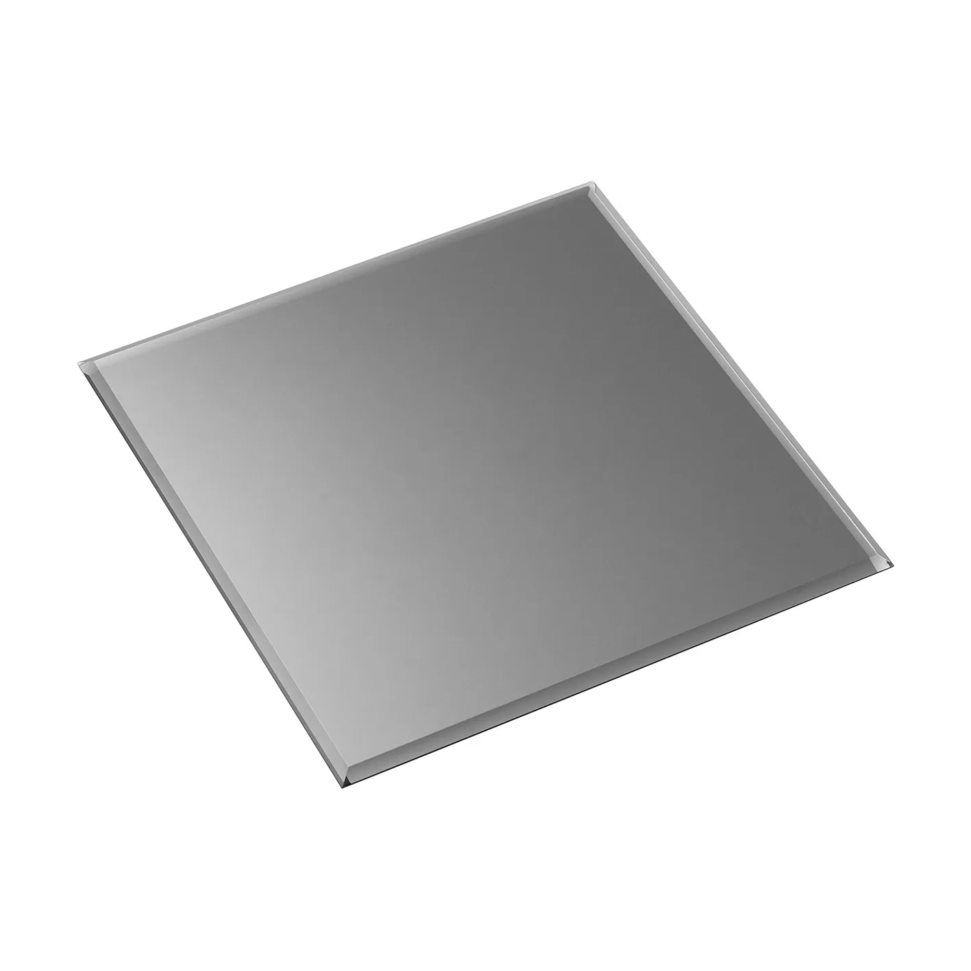 Nagel glasplatta square, Smoked black STOFF Nagel