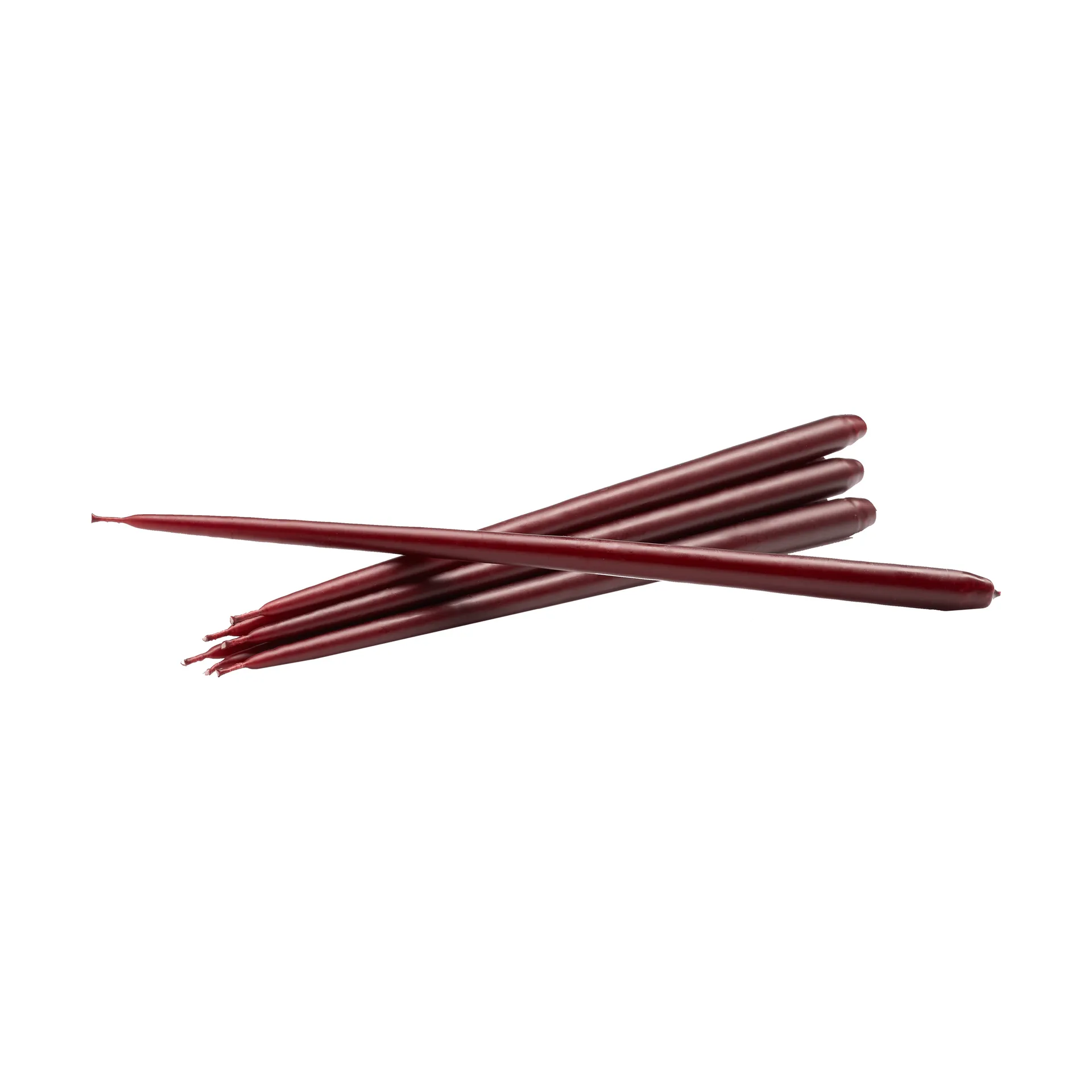STOFF Nagel antikljus by ester & erik 6-pack, Burgundy red STOFF Nagel