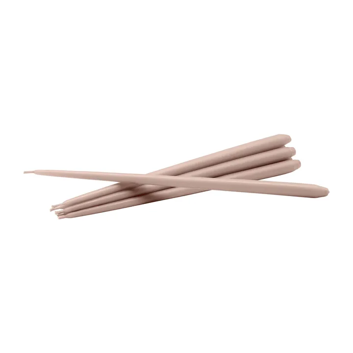 STOFF Nagel antikljus by ester & erik 6-pack - Latte - STOFF Nagel