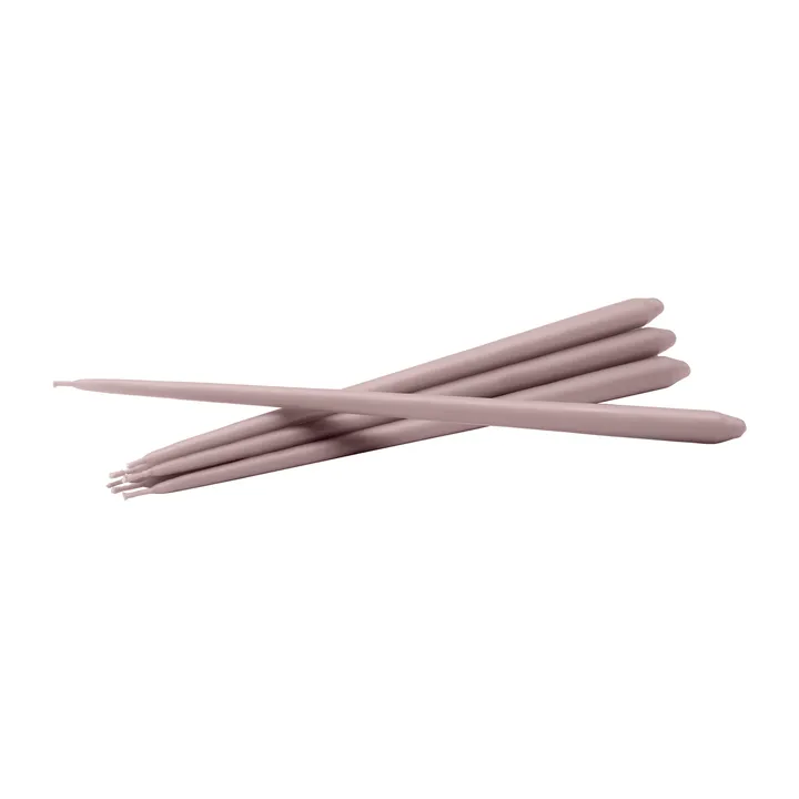STOFF Nagel antikljus by ester & erik 6-pack - Soft rose - STOFF Nagel