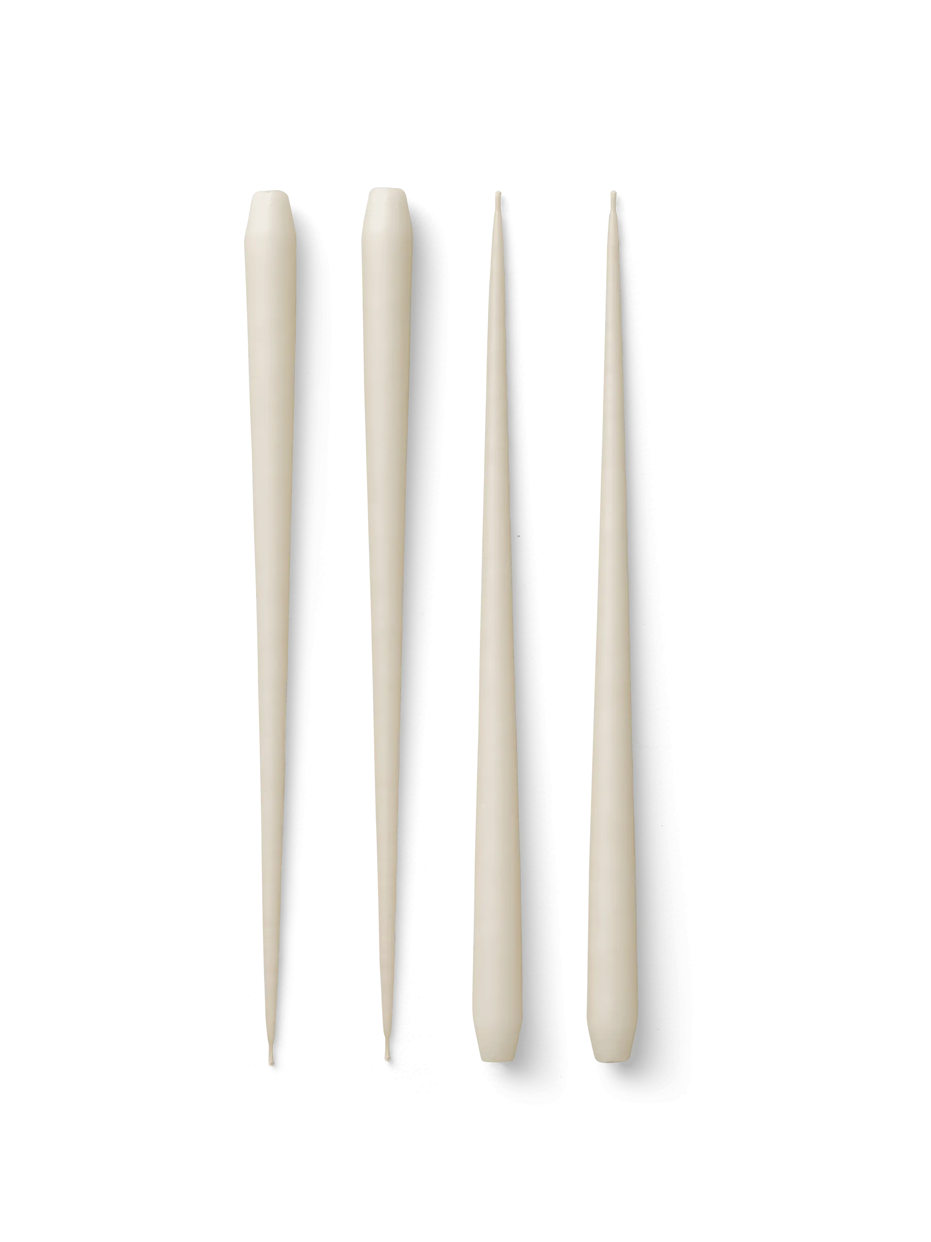 STOFF Nagel antikljus by ester & erik large 4-pack, Off-white STOFF Nagel