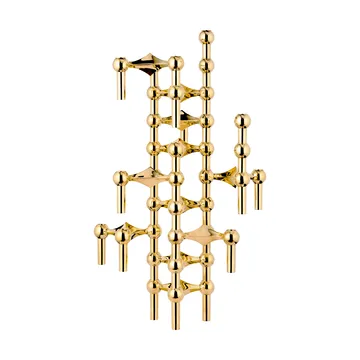STOFF Nagel ljusstake 3-pack - mässing - STOFF Nagel