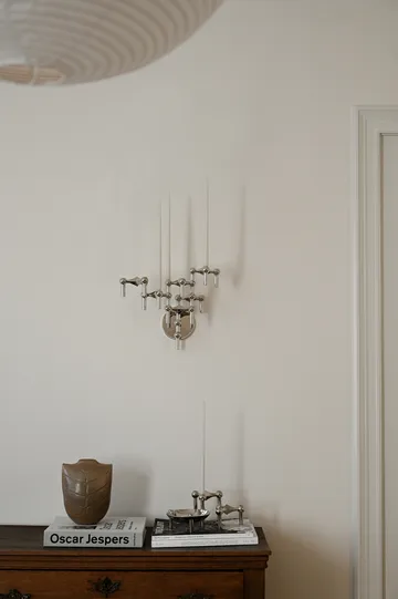 STOFF Nagel ljusstake vägg - Chrome - STOFF Nagel
