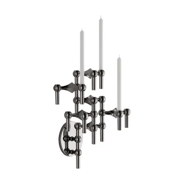 STOFF Nagel ljusstake vägg - Svart krom - STOFF Nagel