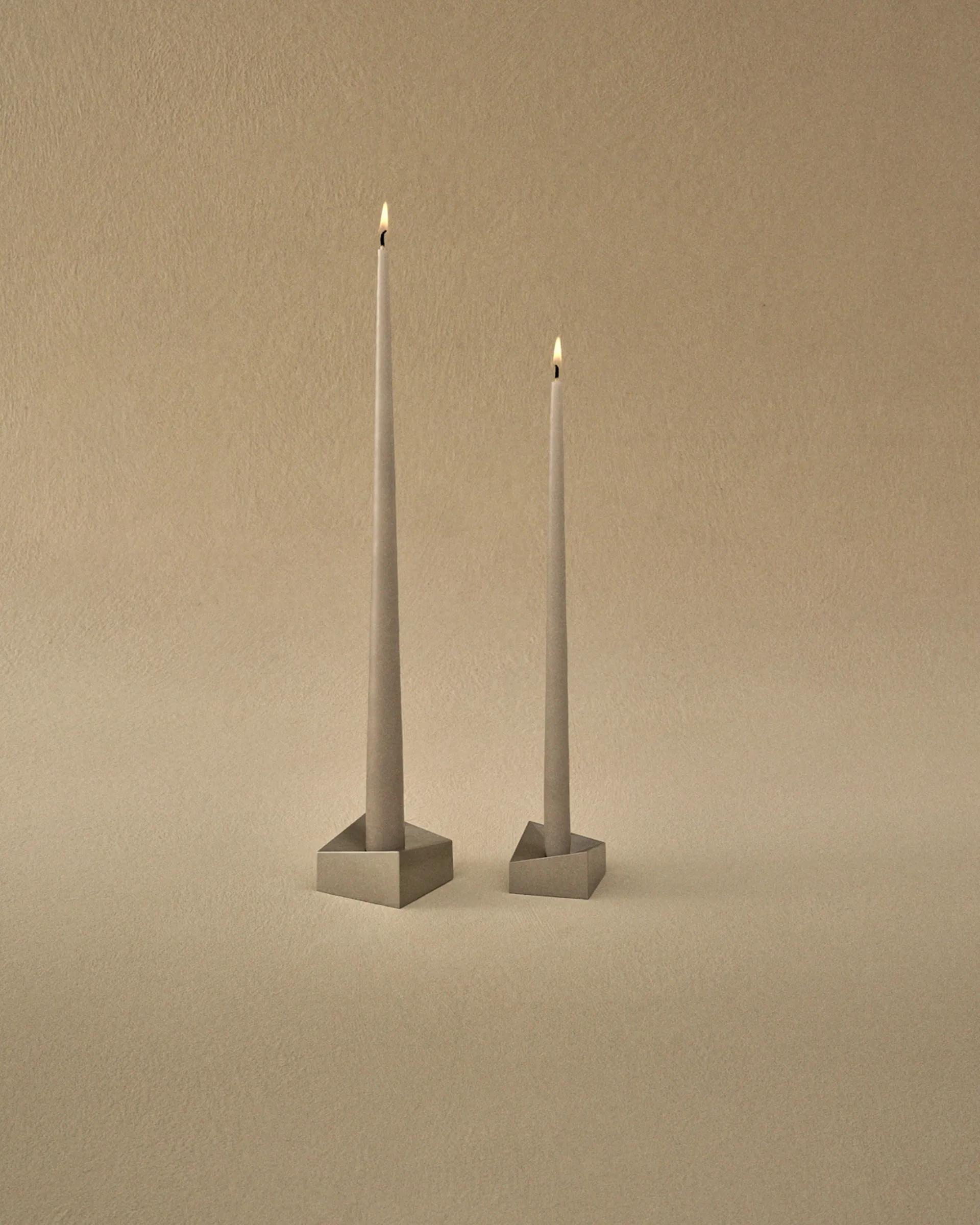 STOFF Nagel reflect ljusstake small 2,7 cm, Borstad krom STOFF Nagel