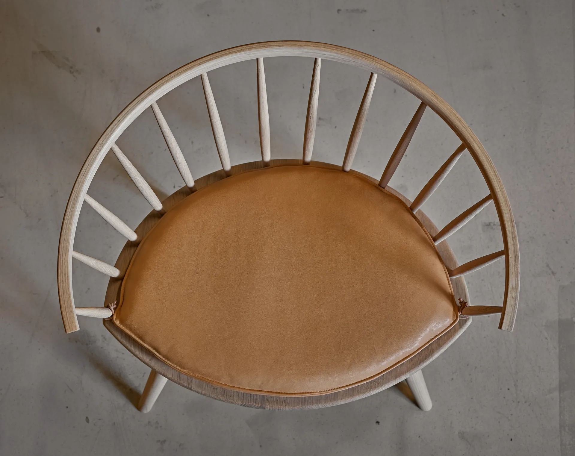 Arka stolsdyna elmotique, Cognac Stolab