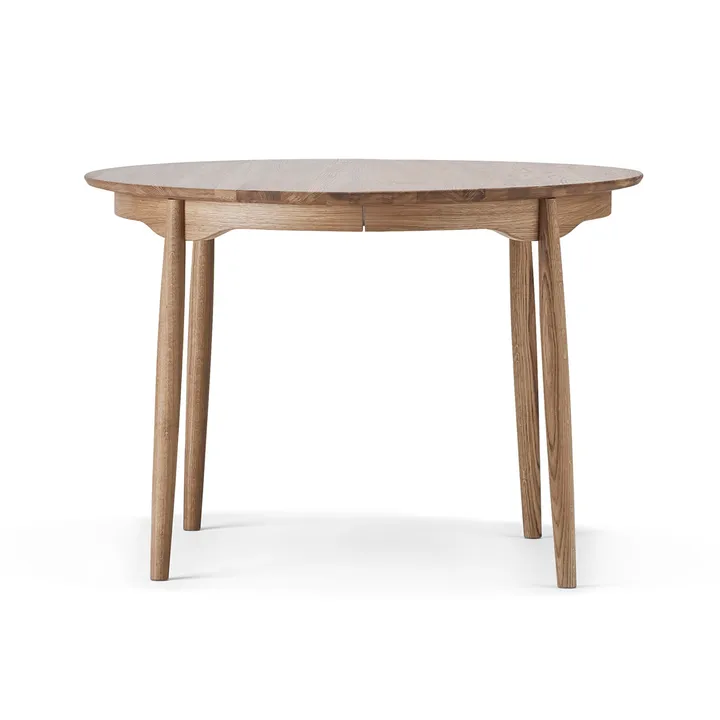 Carl matbord delbart - Ek naturell olja, Ø115 cm - Stolab