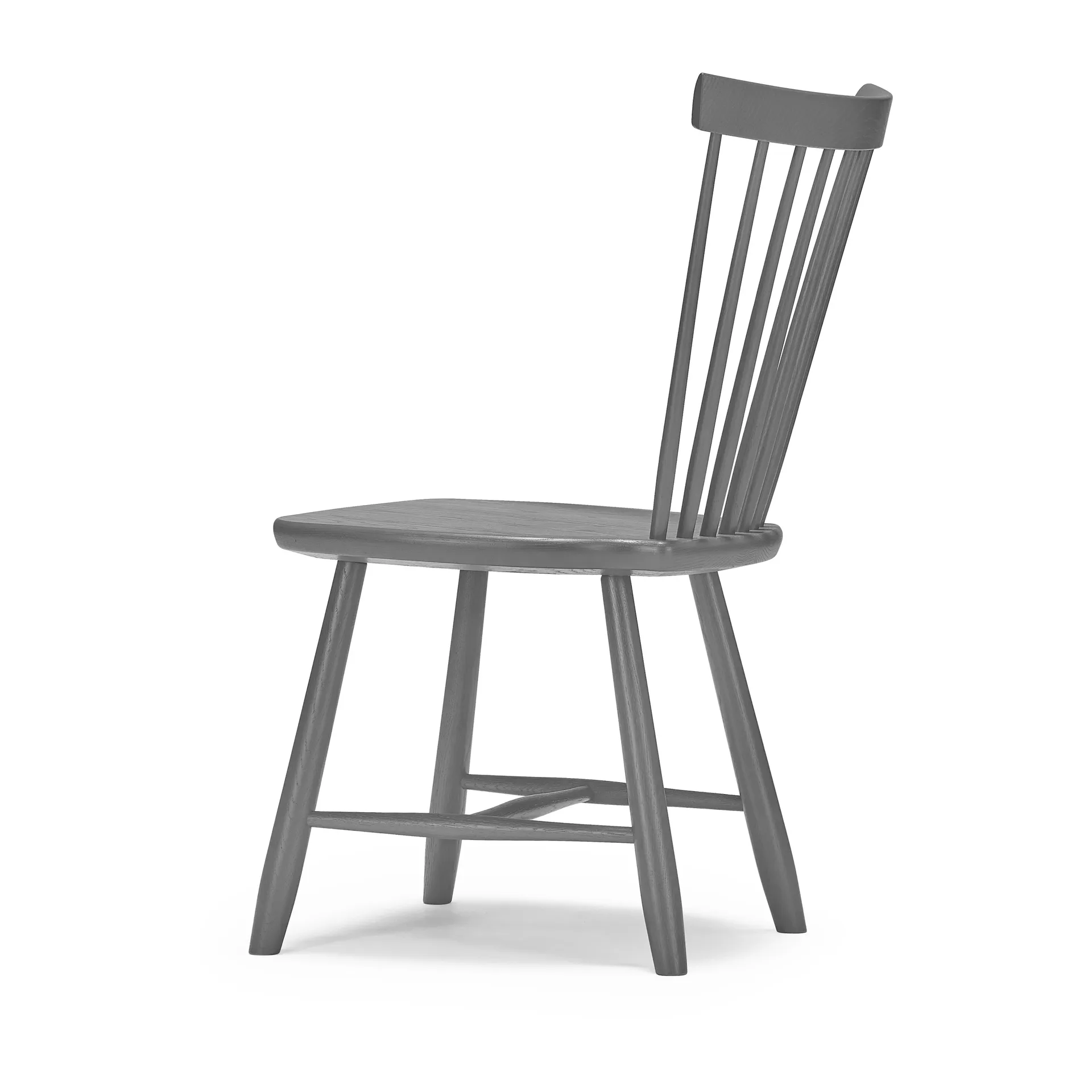 Lilla Åland stol, Mörkgrå (ek) Stolab