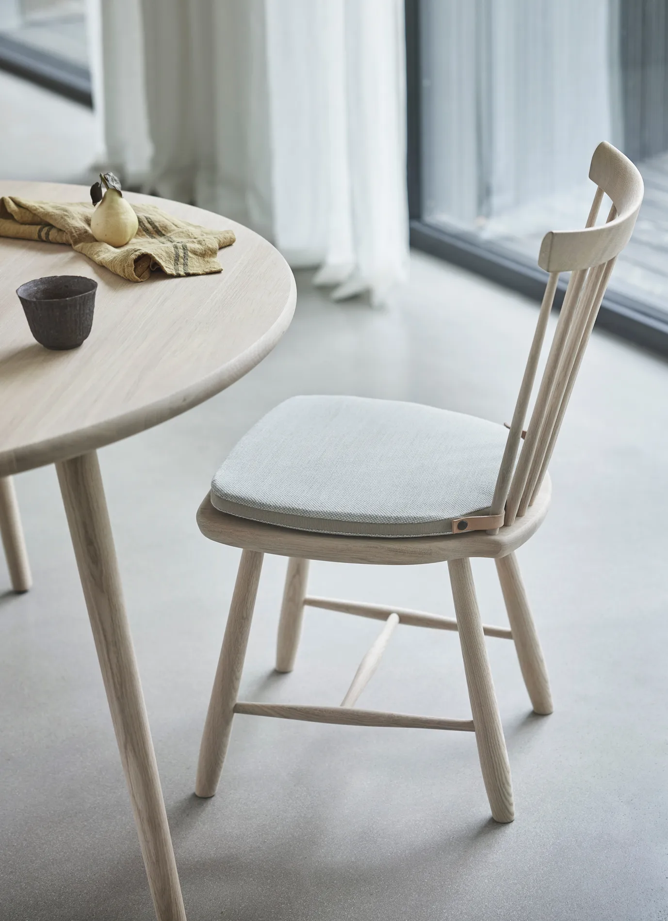 Lilla Åland stolsdyna, Light beige Stolab