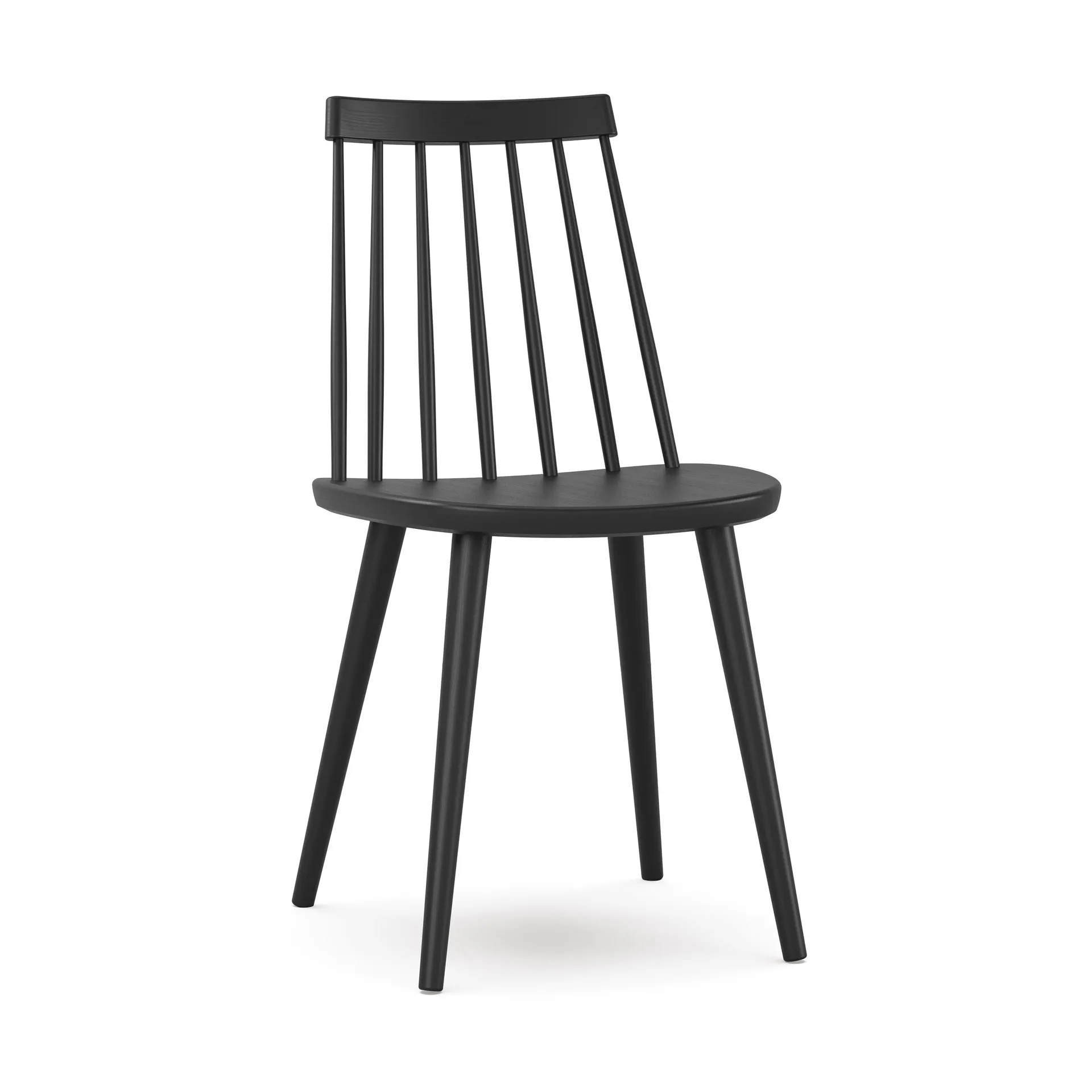 Pinnockio stol ek, Mattsvart 99 Stolab