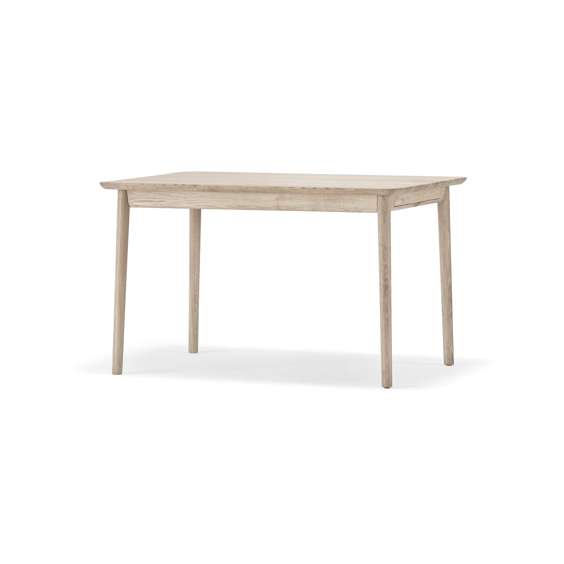 Prima Vista bord, Ek ljus mattlack-120cm-1 ilägg Stolab