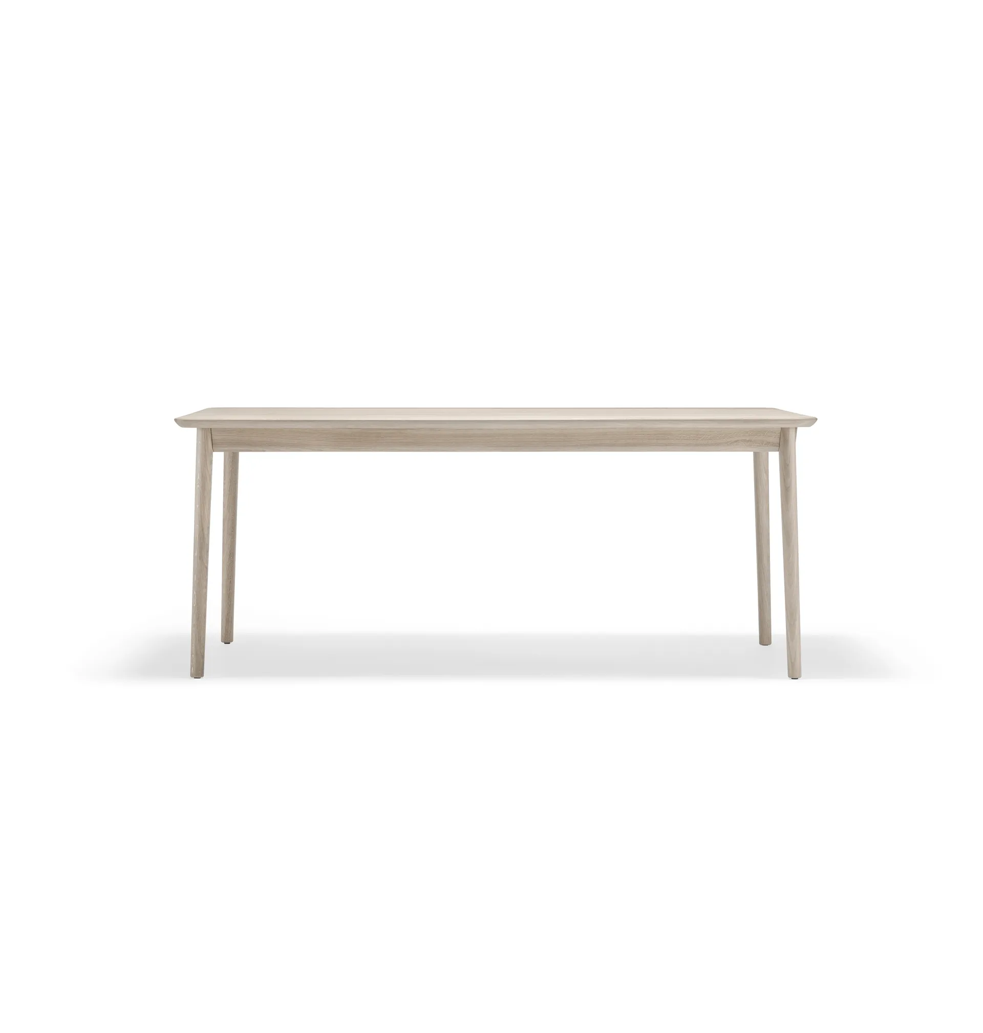 Prima Vista bord, Ek ljus mattlack-180cm-1 ilägg Stolab