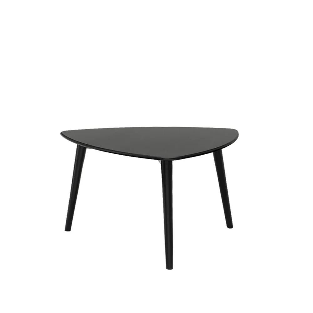 Yngve soffbord, svart 52, h.45cm Stolab