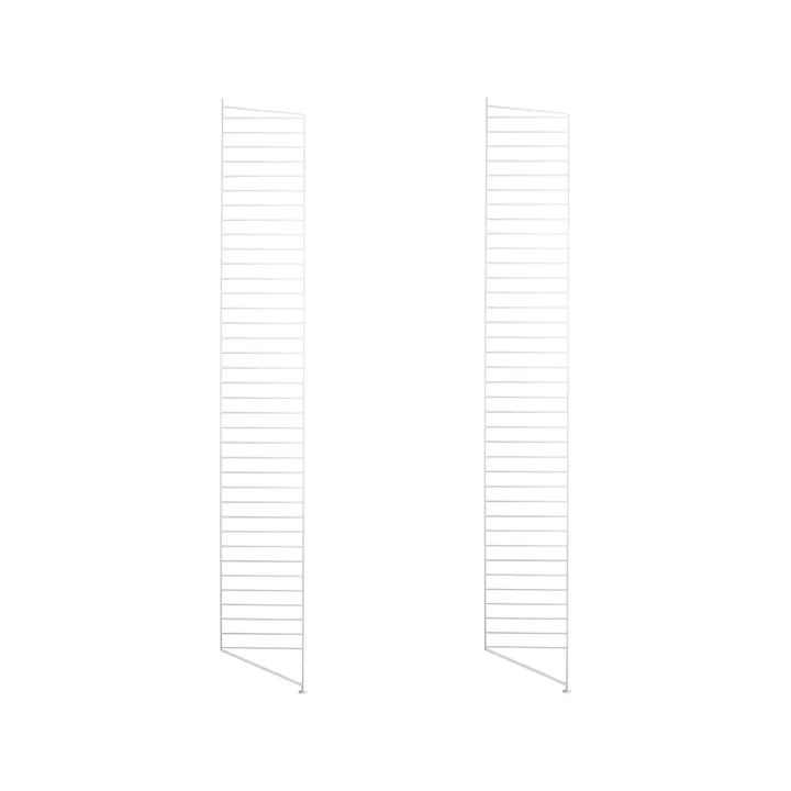 String golvgavel - vit, 200x30 cm, 2-pack - String