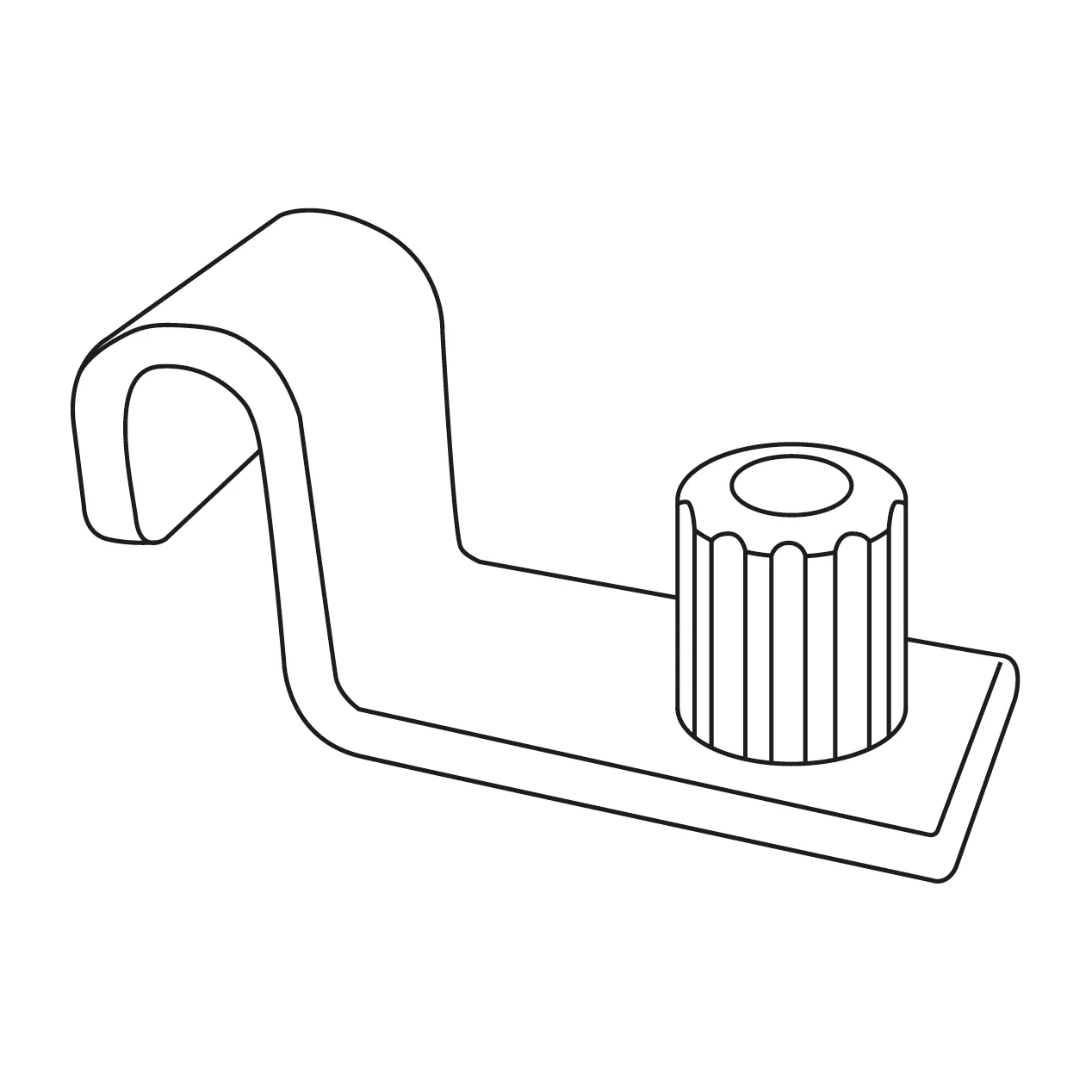 String hyllbärare 4-pack, Metall String