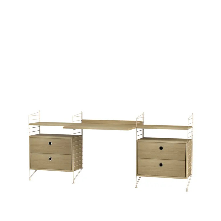 String kontor ek & beige - Kombination C - String